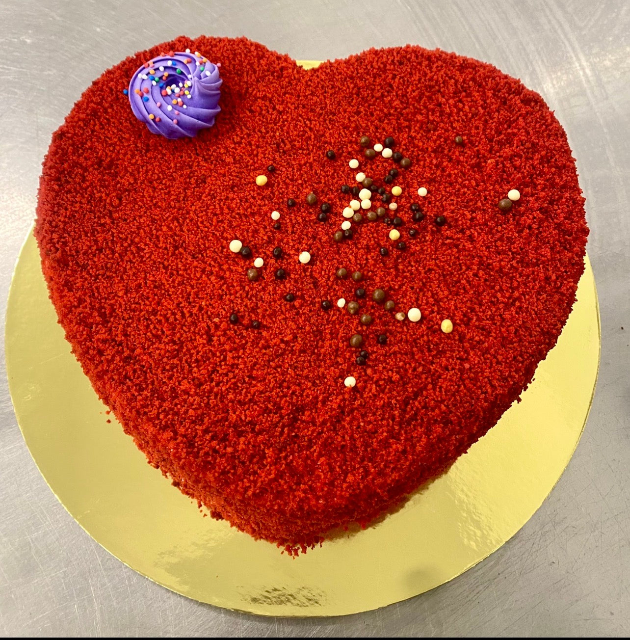 Valentine’s Red Velvet Heart