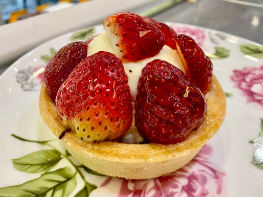Strawberry Custard Tart