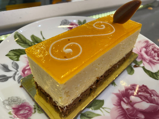 Coconut & Passionfruit Slice