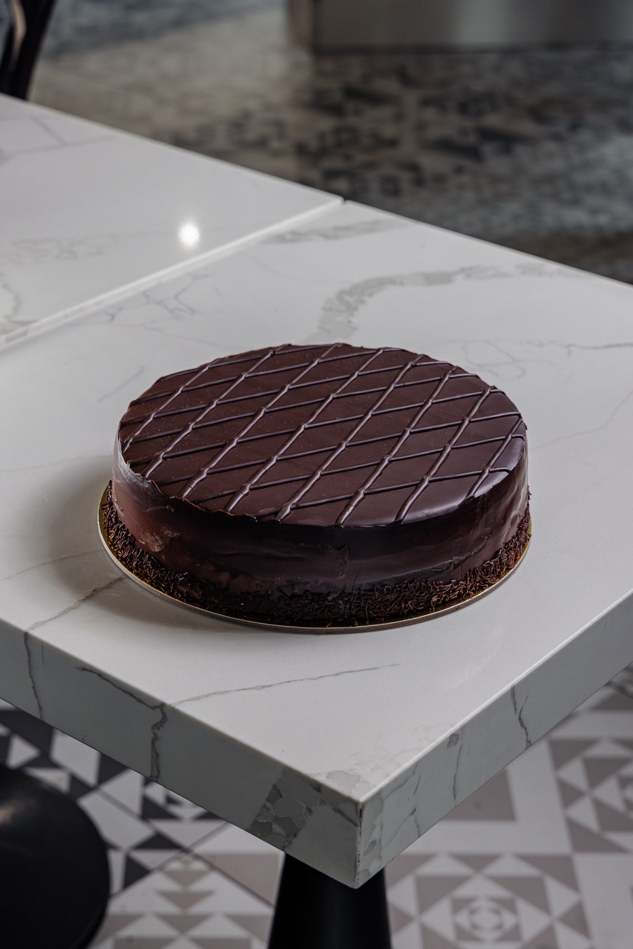 Whole chocolate mud cake