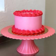 8” PINK COATED RED VELVET