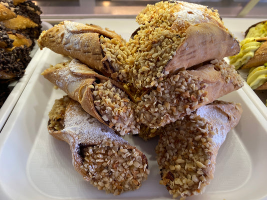 Chocolate and Hazelnut Cannoli