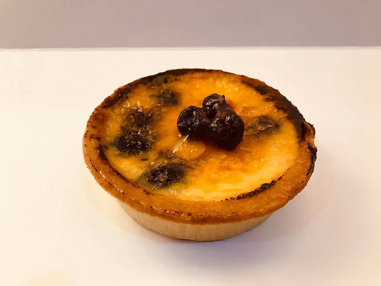 Blueberry Brulee Tart